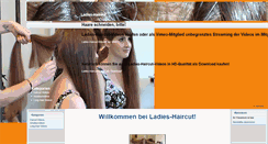 Desktop Screenshot of ladies-haircut.eu