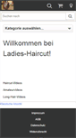 Mobile Screenshot of ladies-haircut.eu